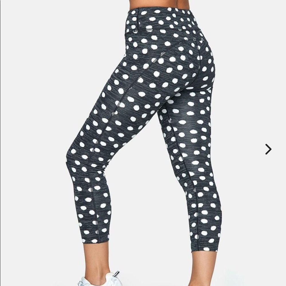Polka techsweat 3/4 leggings